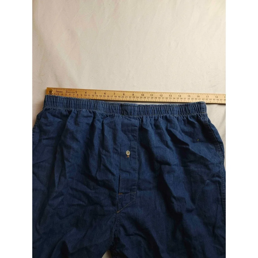 The Original Arizona Jean Company Mens XL Blue‎ Denim Boxer Shorts Underwear